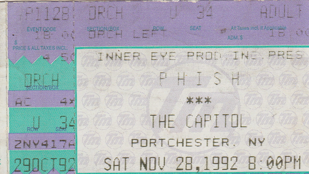 Ticket Stub Image from Backinmydaydotnet